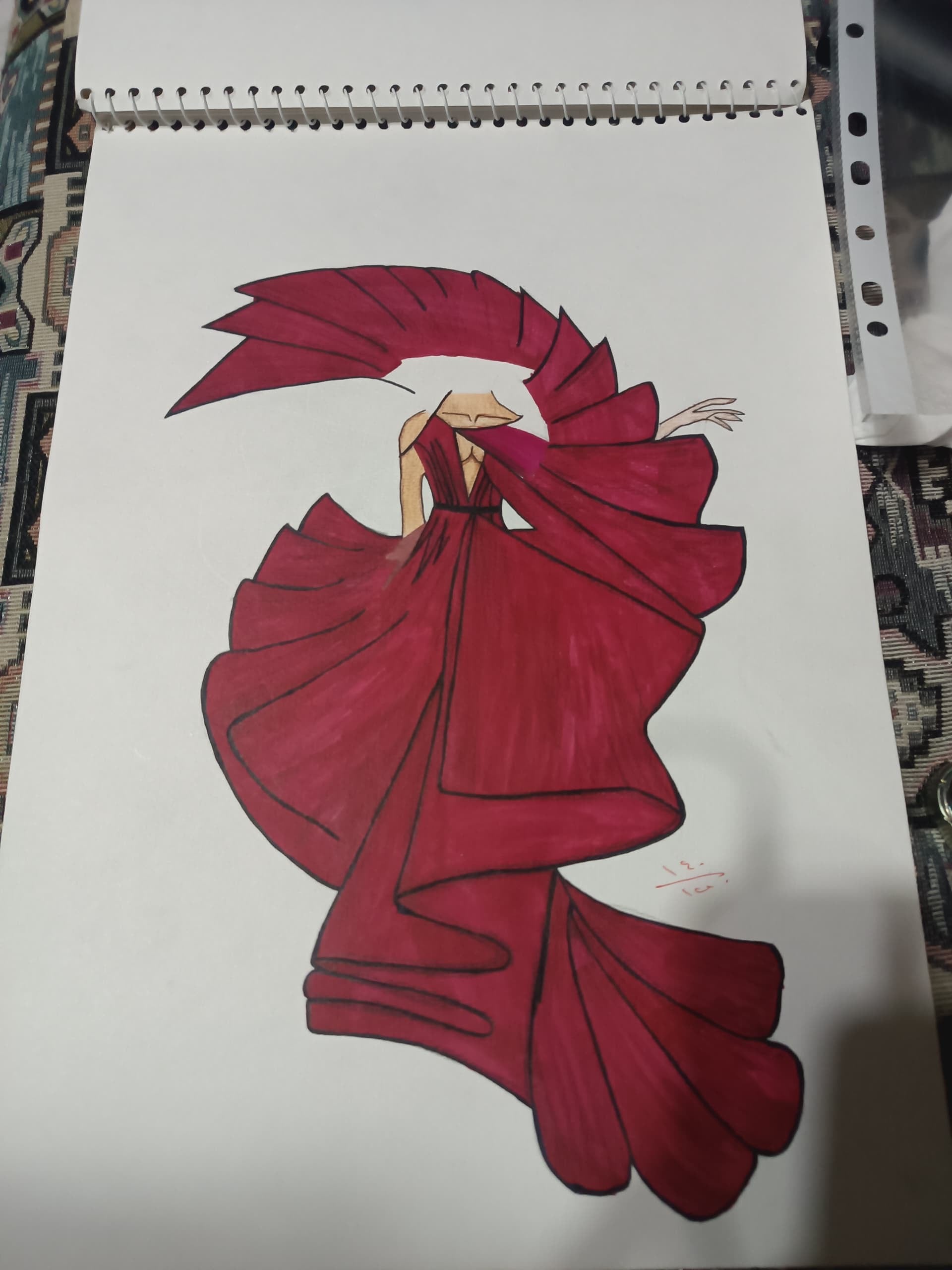 THE CRIMSON SCULPTURE